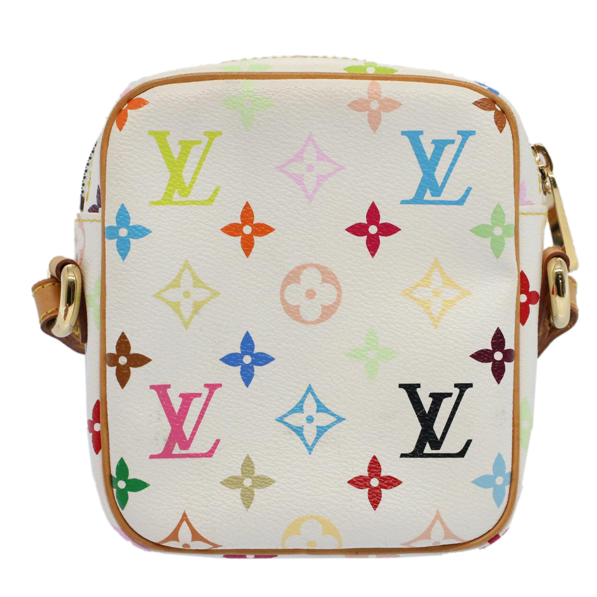 LOUIS VUITTON Monogram Multicolor lift Shoulder Bag White M40055 LV Auth am5111 - 0