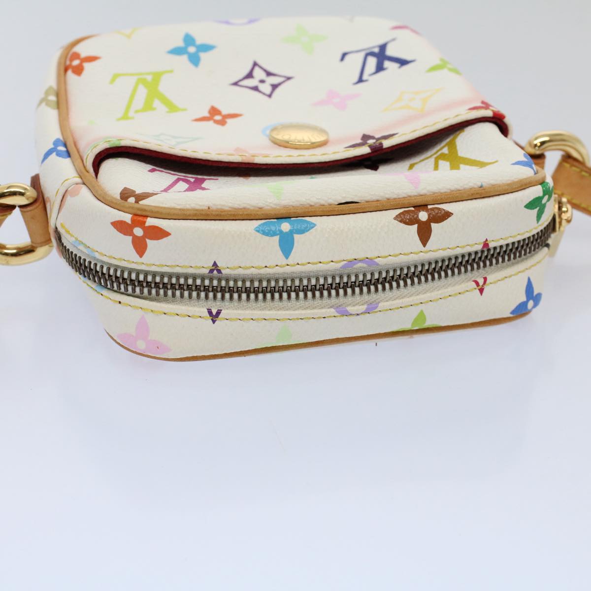 LOUIS VUITTON Monogram Multicolor lift Shoulder Bag White M40055 LV Auth am5111