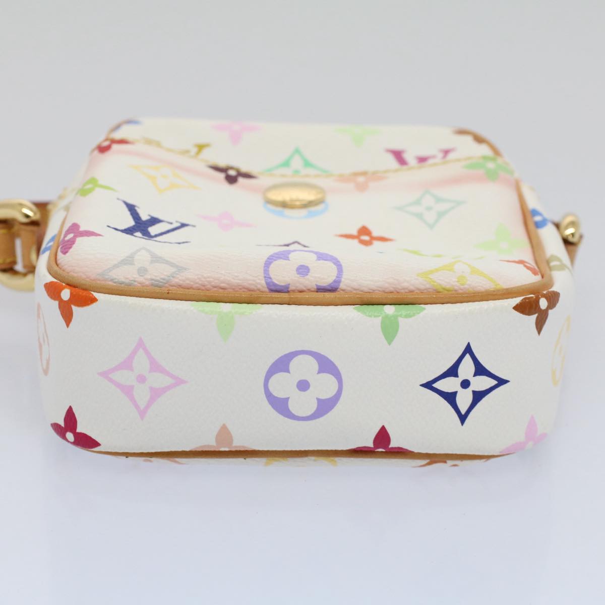 LOUIS VUITTON Monogram Multicolor lift Shoulder Bag White M40055 LV Auth am5111