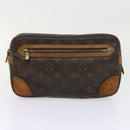 LOUIS VUITTON Monogram Clutch Bag 2Set LV Auth am5127-2
