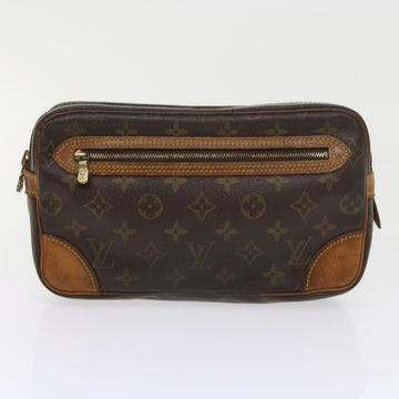 LOUIS VUITTON Monogram Clutch Bag 2Set LV Auth am5127 - 0