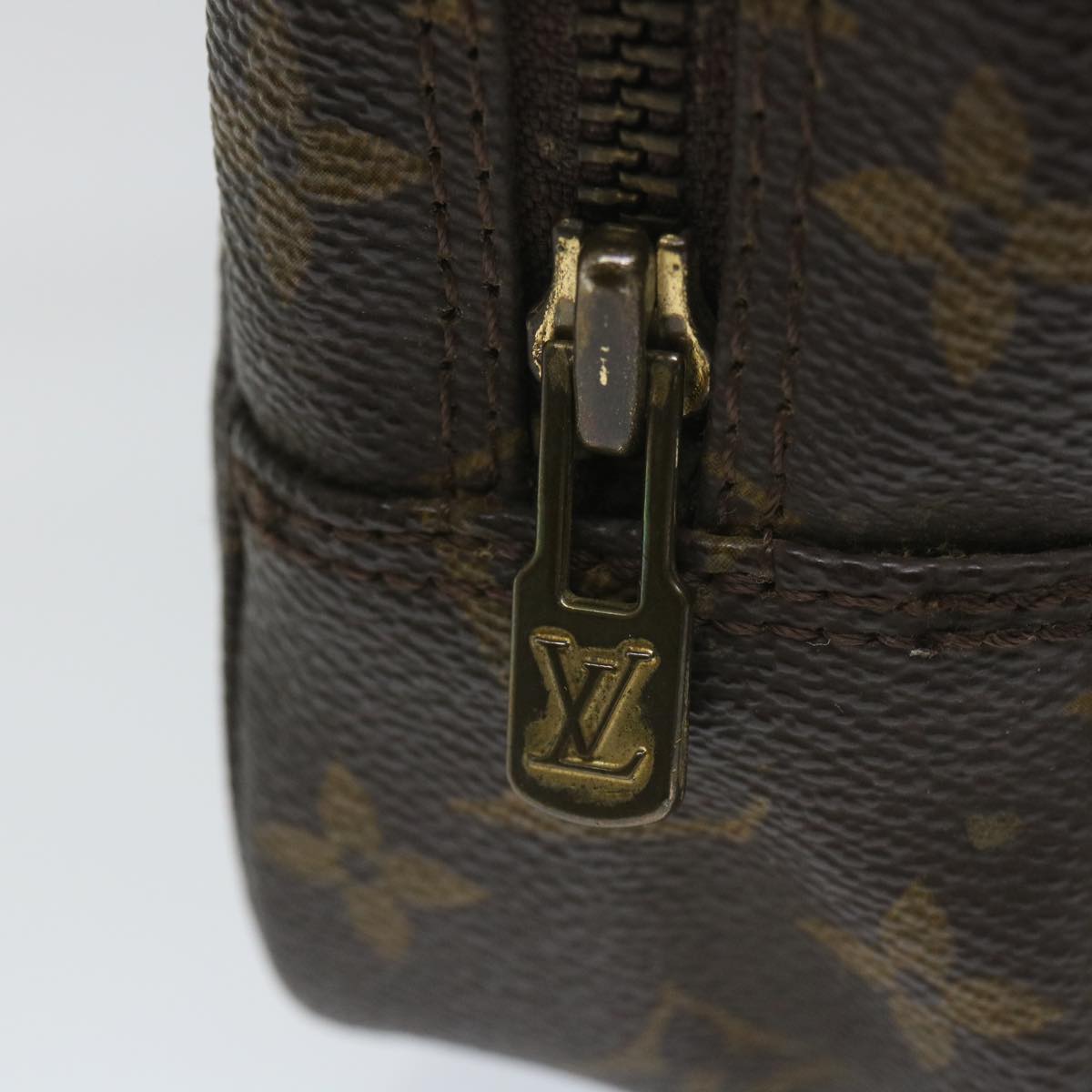 LOUIS VUITTON Monogram Trousse Toilette 23 Clutch Bag M47524 LV Auth am5131