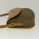 GUCCI Shoulder Bag Coated Canvas Brown 007 58 0074 Auth am5132-4