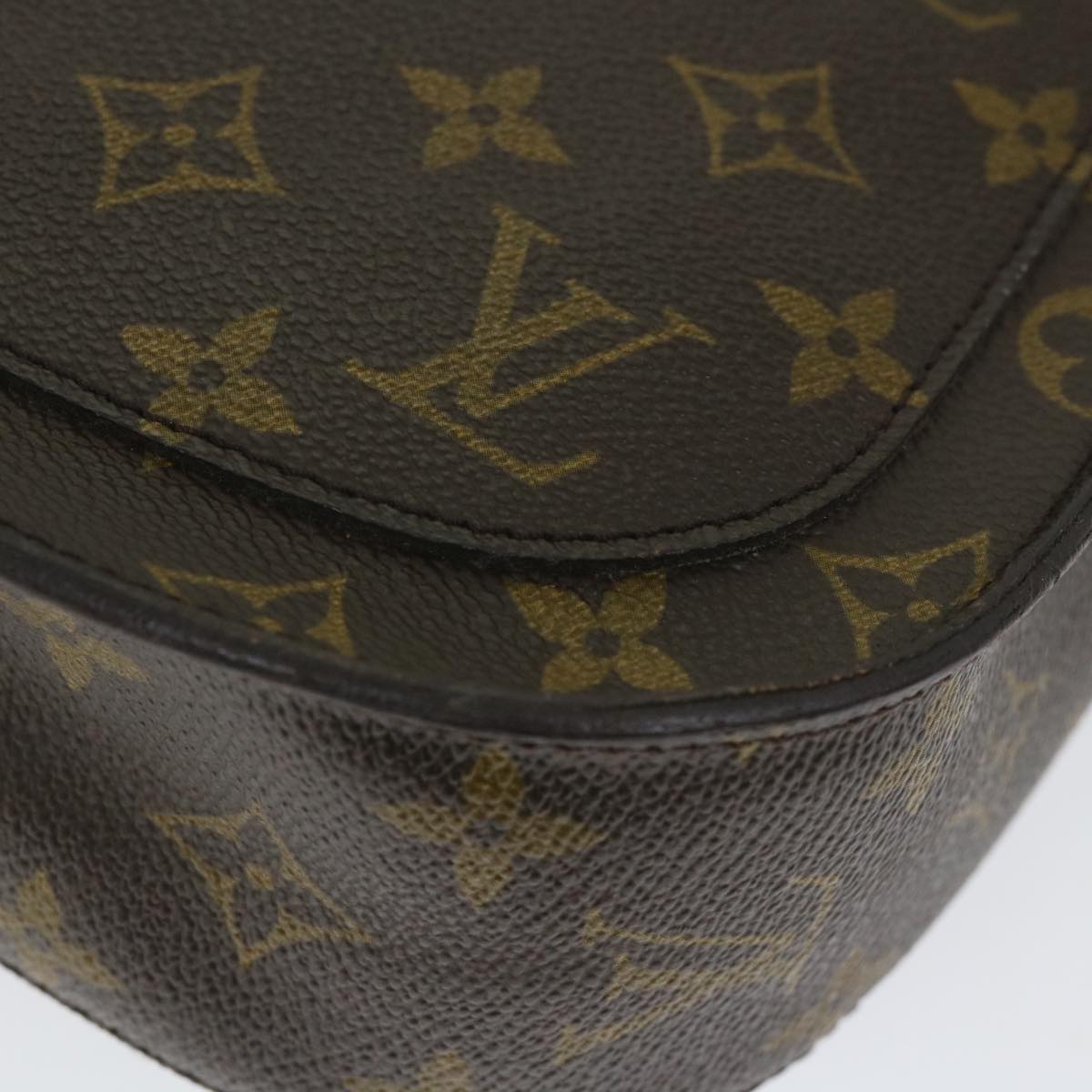 LOUIS VUITTON Monogram Saint Cloud GM Shoulder Bag M51242 LV Auth am5137