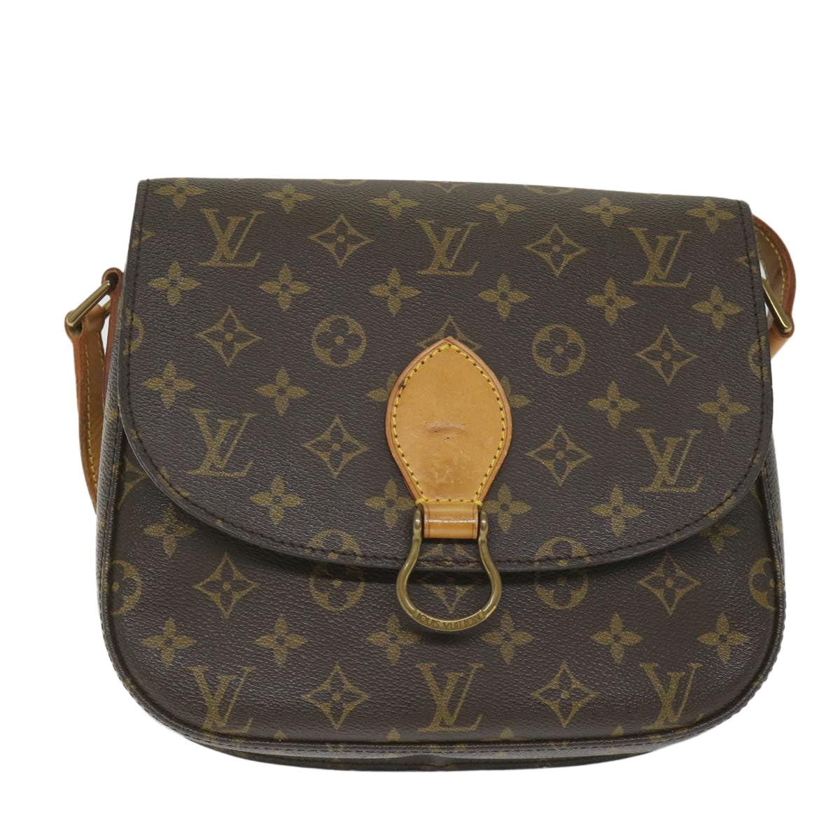 LOUIS VUITTON Monogram Saint Cloud GM Shoulder Bag M51242 LV Auth am5137