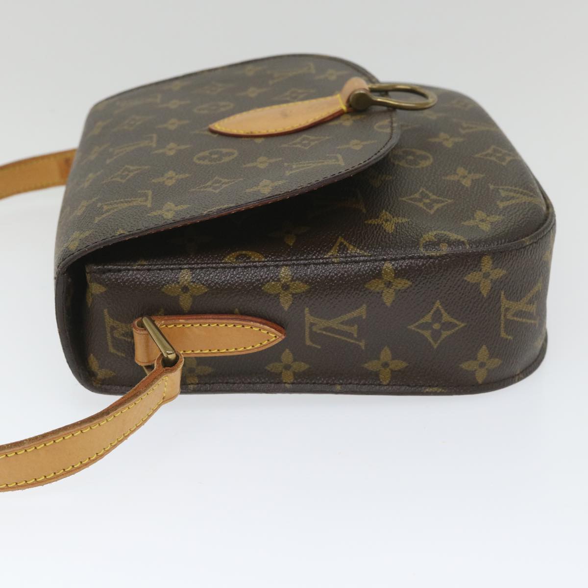 LOUIS VUITTON Monogram Saint Cloud GM Shoulder Bag M51242 LV Auth am5137