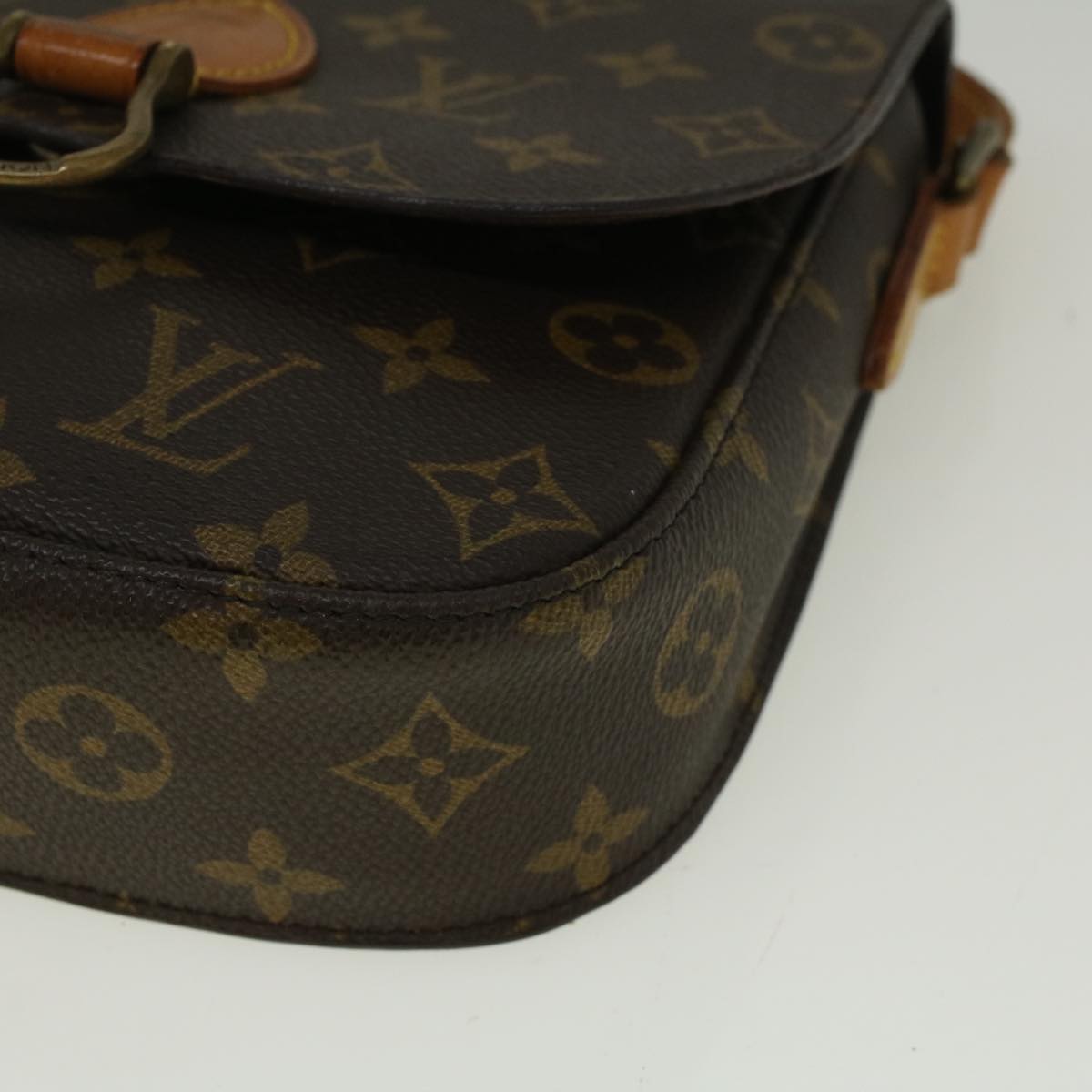 LOUIS VUITTON Monogram Saint Cloud MM Shoulder Bag M51243 LV Auth am5164