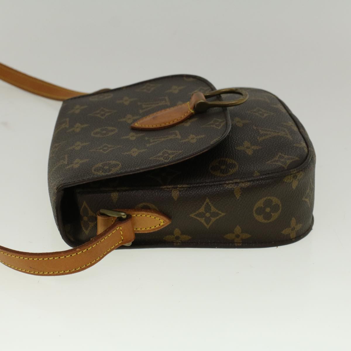 LOUIS VUITTON Monogram Saint Cloud MM Shoulder Bag M51243 LV Auth am5164