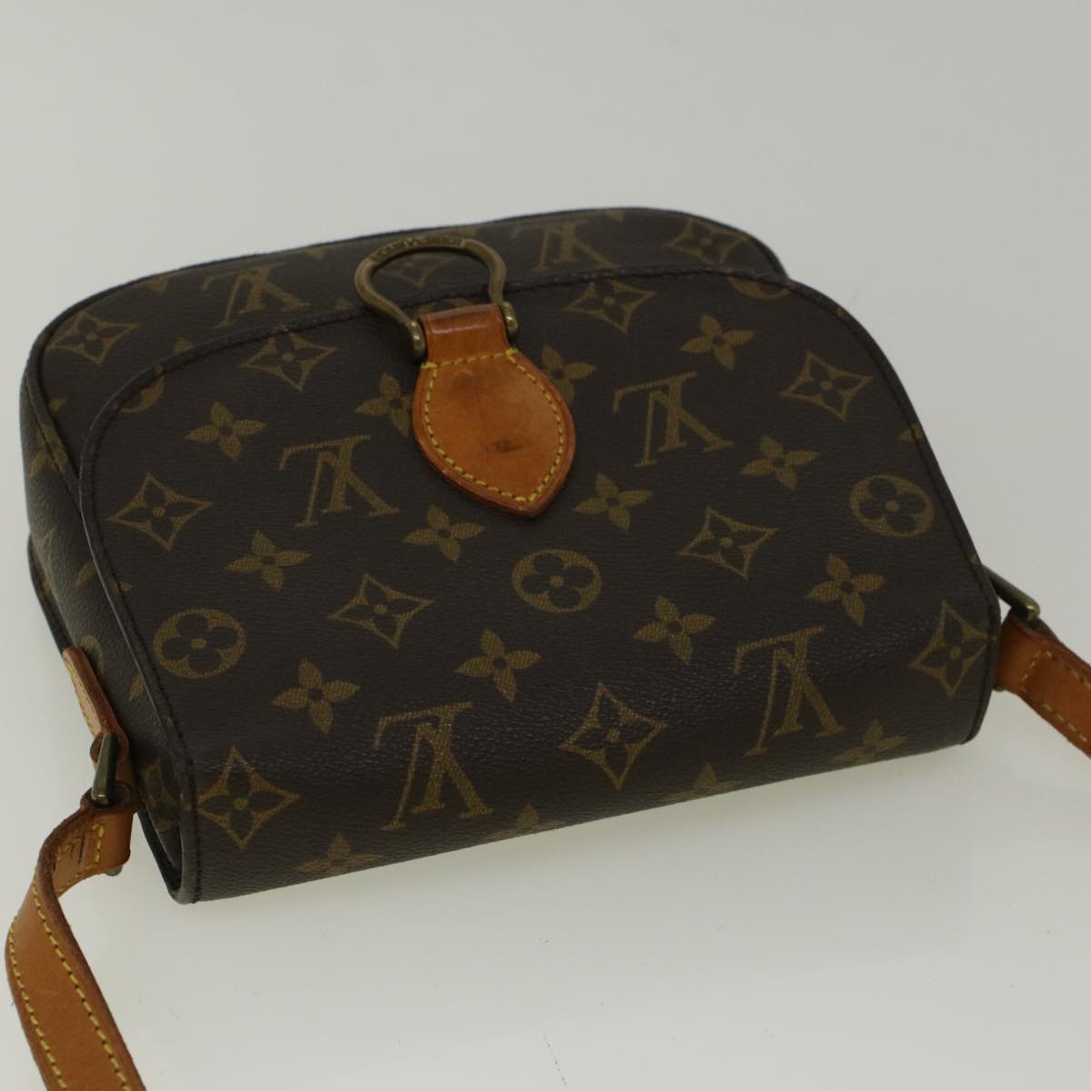 LOUIS VUITTON Monogram Saint Cloud MM Shoulder Bag M51243 LV Auth am5164