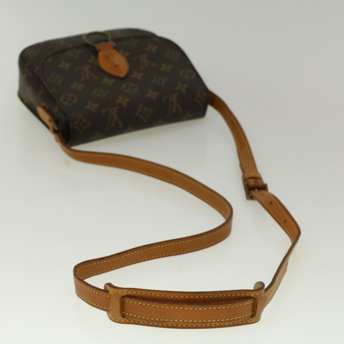 LOUIS VUITTON Monogram Saint Cloud MM Shoulder Bag M51243 LV Auth am5164