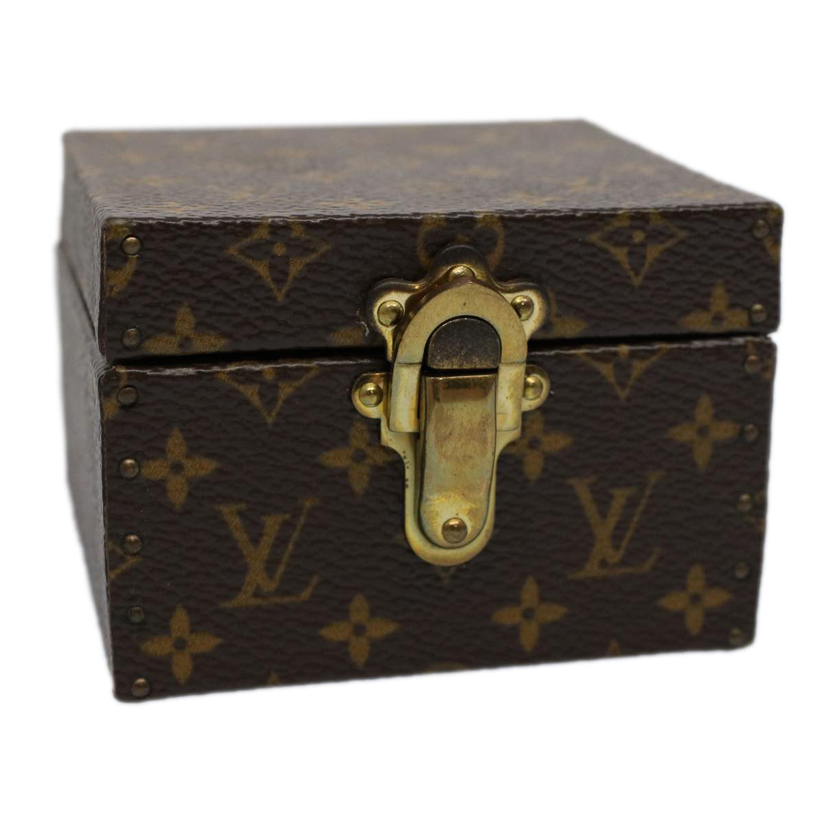 LOUIS VUITTON Monogram Eccrine Declaration Jewelry Box M21010 LV Auth am5165