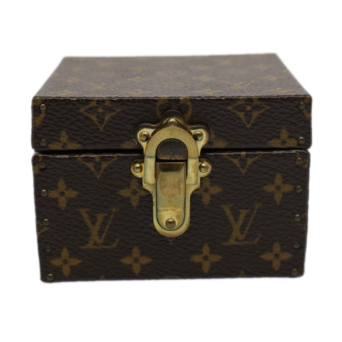 LOUIS VUITTON Monogram Eccrine Declaration Jewelry Box M21010 LV Auth am5165