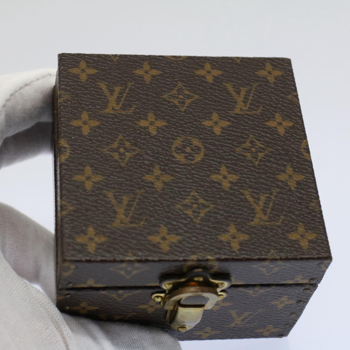 LOUIS VUITTON Monogram Eccrine Declaration Jewelry Box M21010 LV Auth am5165