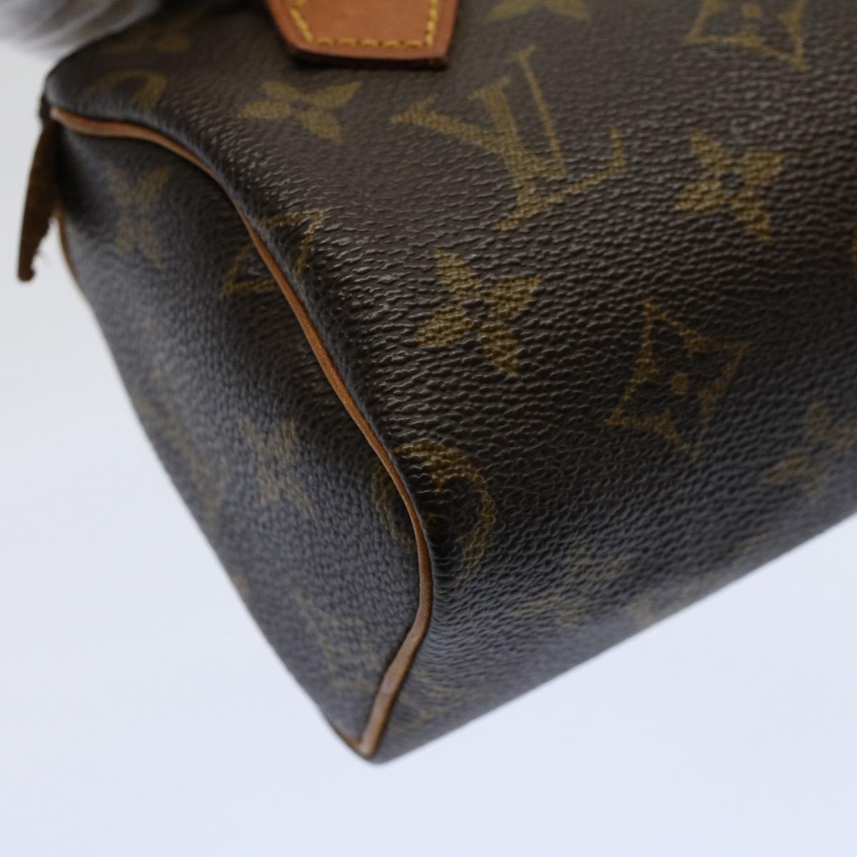 LOUIS VUITTON Monogram Mini Speedy Hand Bag M41534 LV Auth am5174