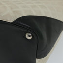 CHANEL Cambon Line Tote Bag Leather White CC Auth am5180-12