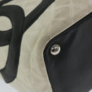 CHANEL Cambon Line Tote Bag Leather White CC Auth am5180-13