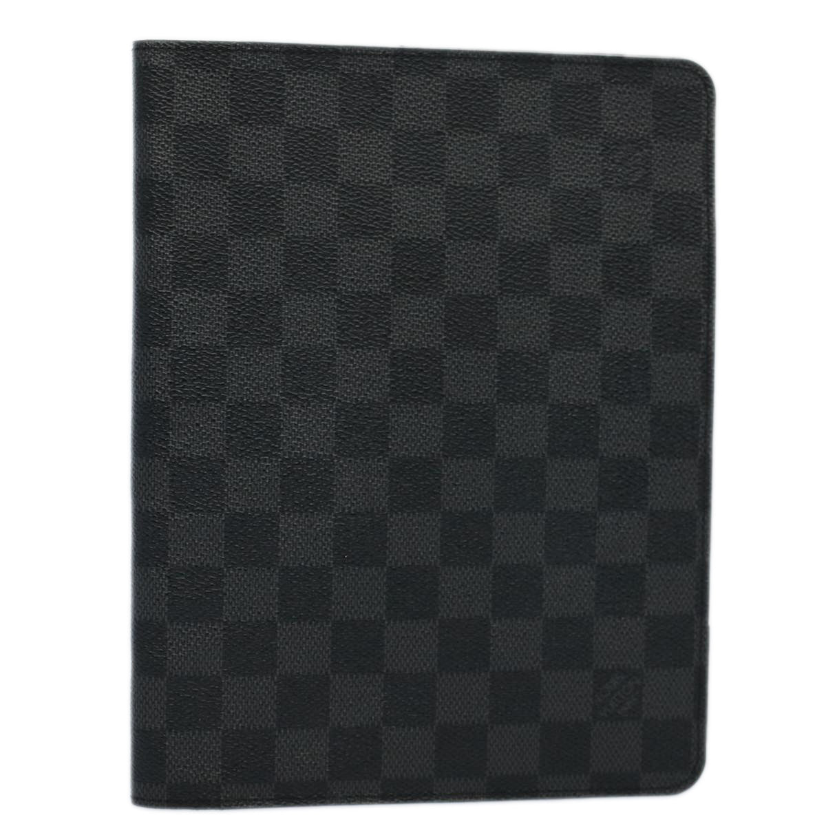 LOUIS VUITTON Damier Graphite Agenda Bureau Note Cover R20974 LV Auth am5184