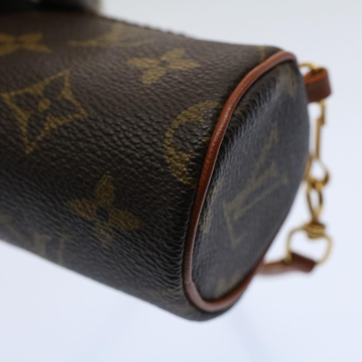 LOUIS VUITTON Monogram Papillon Pouch LV Auth am5190