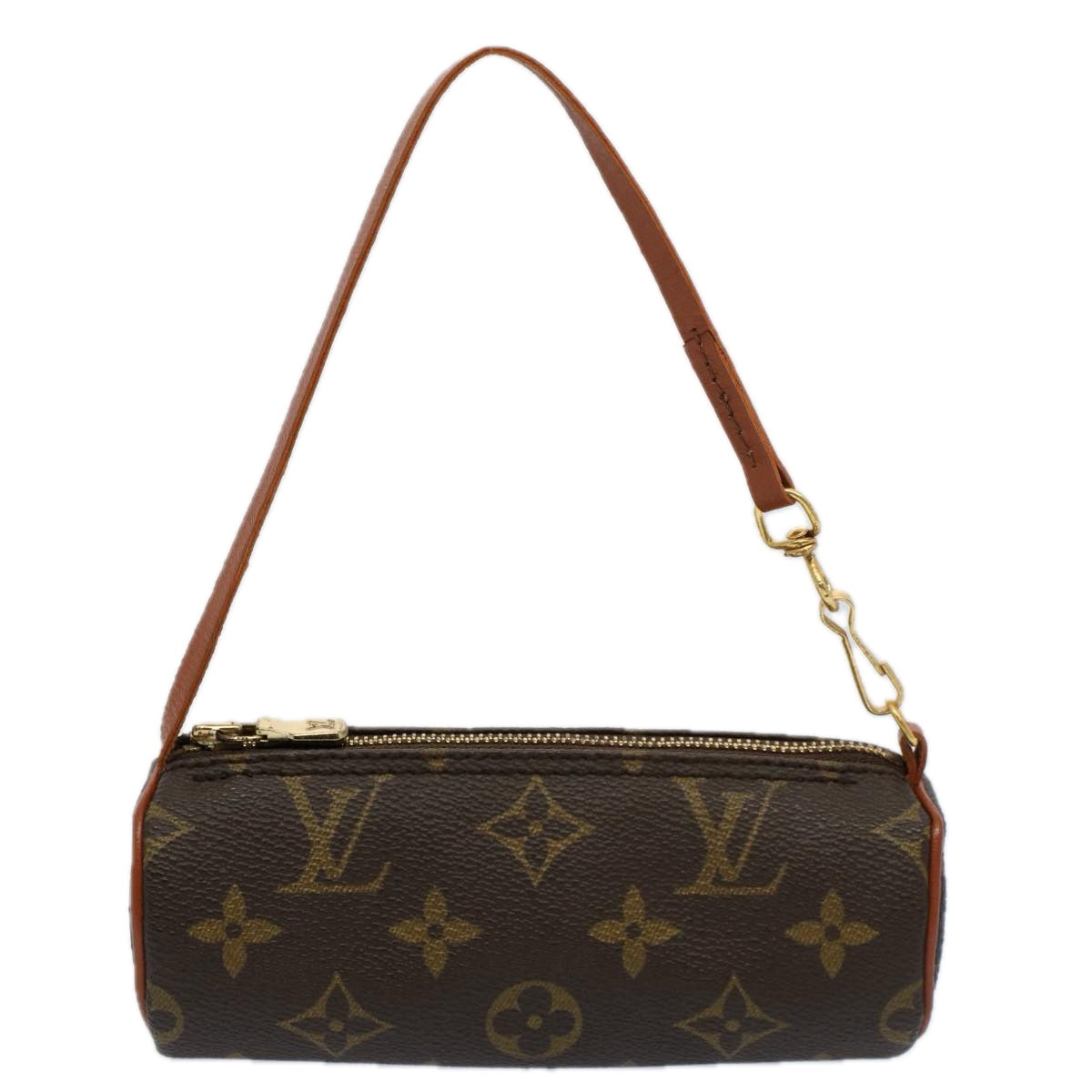 LOUIS VUITTON Monogram Papillon Pouch LV Auth am5190