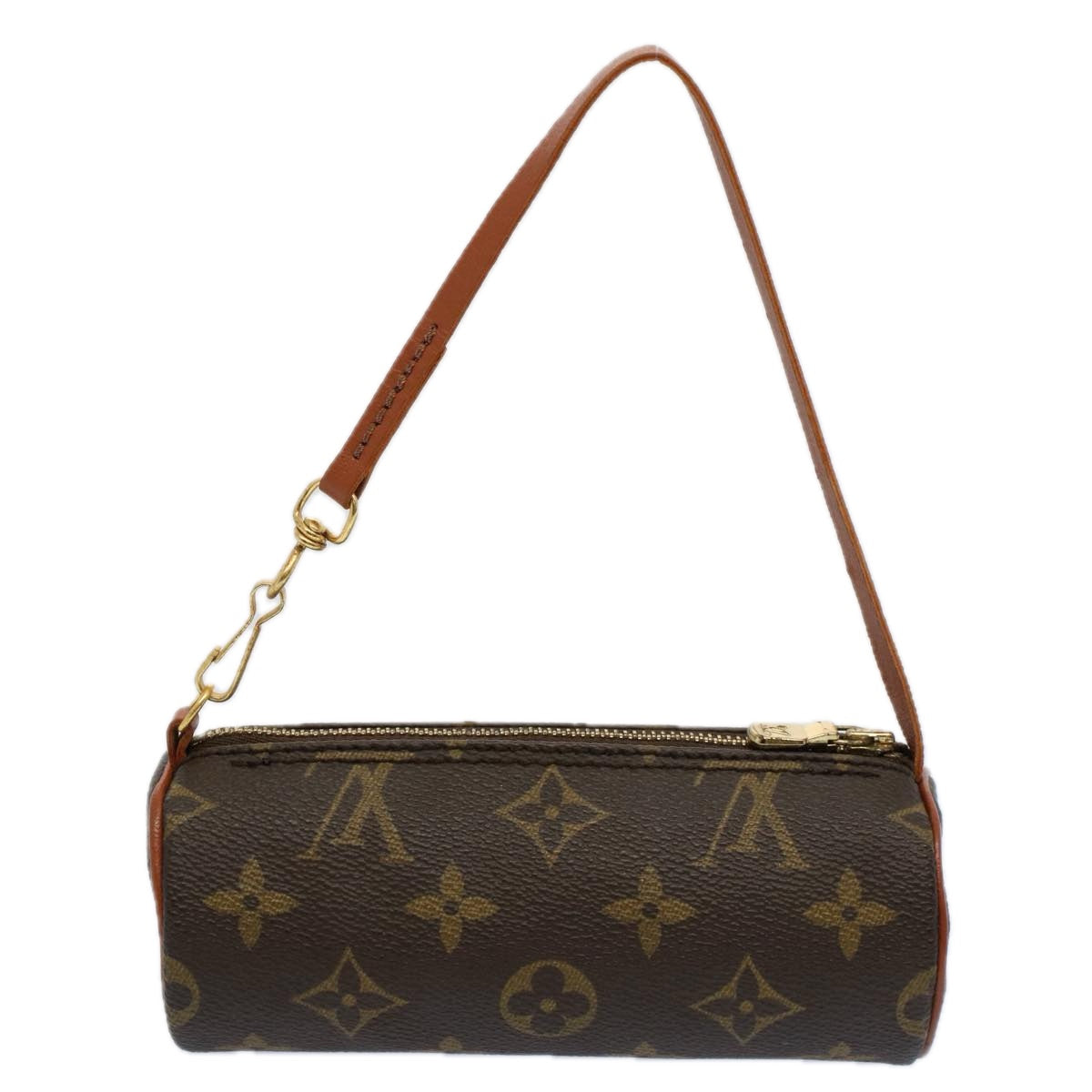 LOUIS VUITTON Monogram Papillon Pouch LV Auth am5190