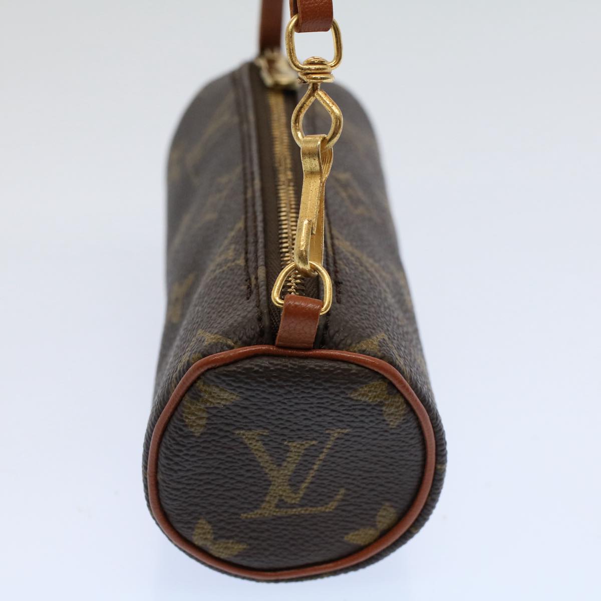 LOUIS VUITTON Monogram Papillon Pouch LV Auth am5190