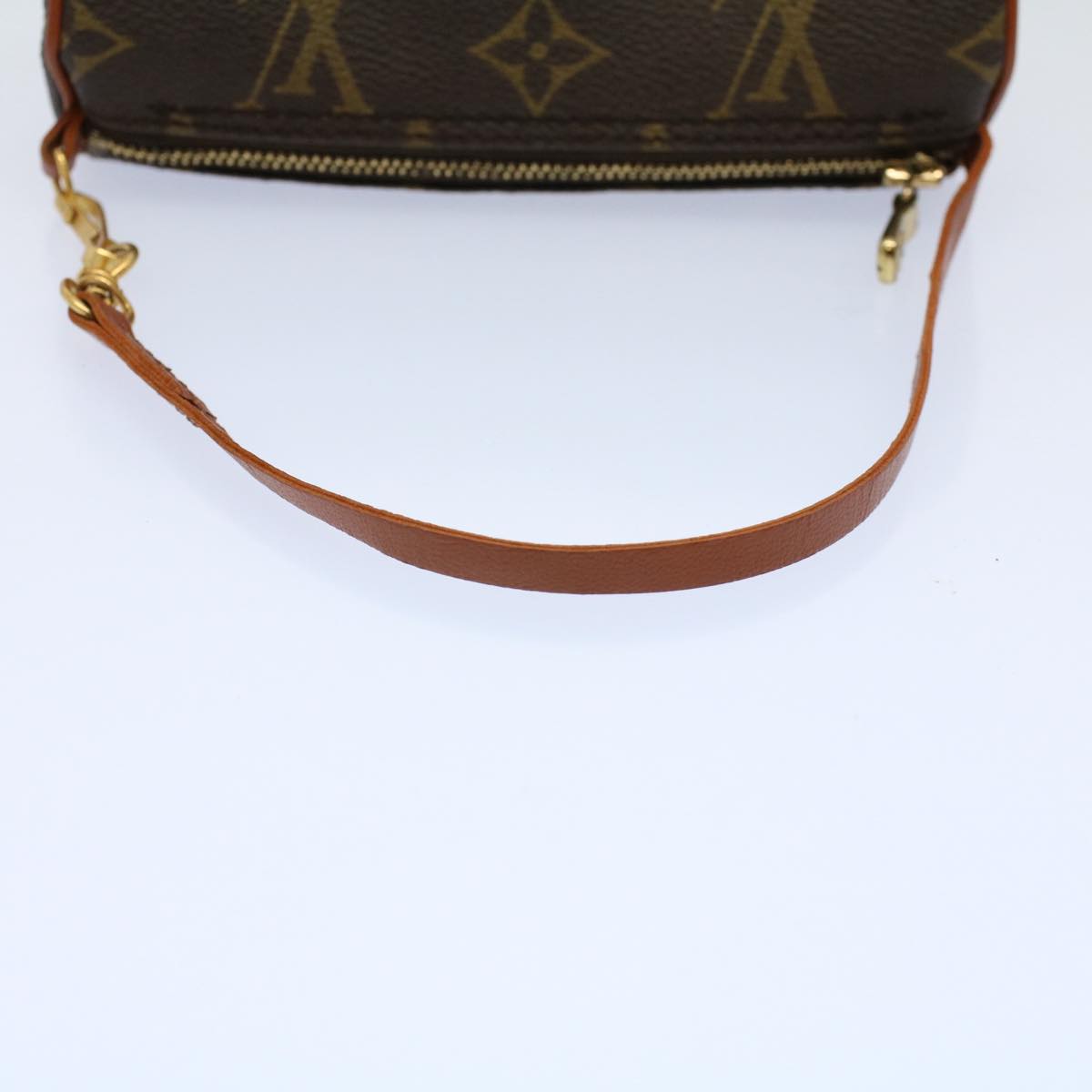 LOUIS VUITTON Monogram Papillon Pouch LV Auth am5190