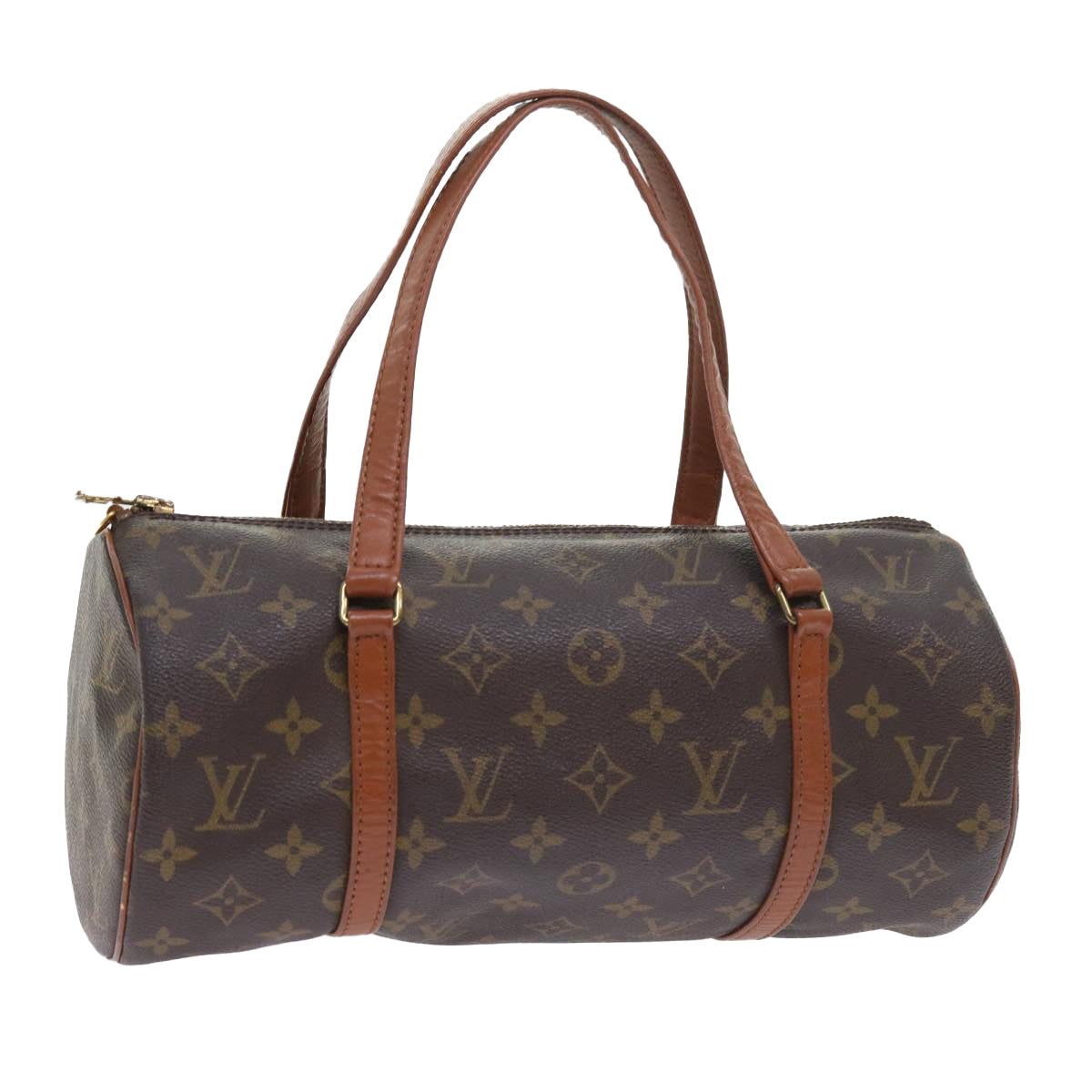 LOUIS VUITTON Monogram Papillon 30 Hand Bag M51385 LV Auth am5191