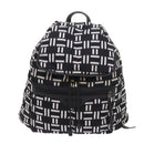 BALENCIAGA Traveler Backpack Nylon Black White 340139 Auth am5199-13