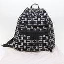 BALENCIAGA Traveler Backpack Nylon Black White 340139 Auth am5199-12