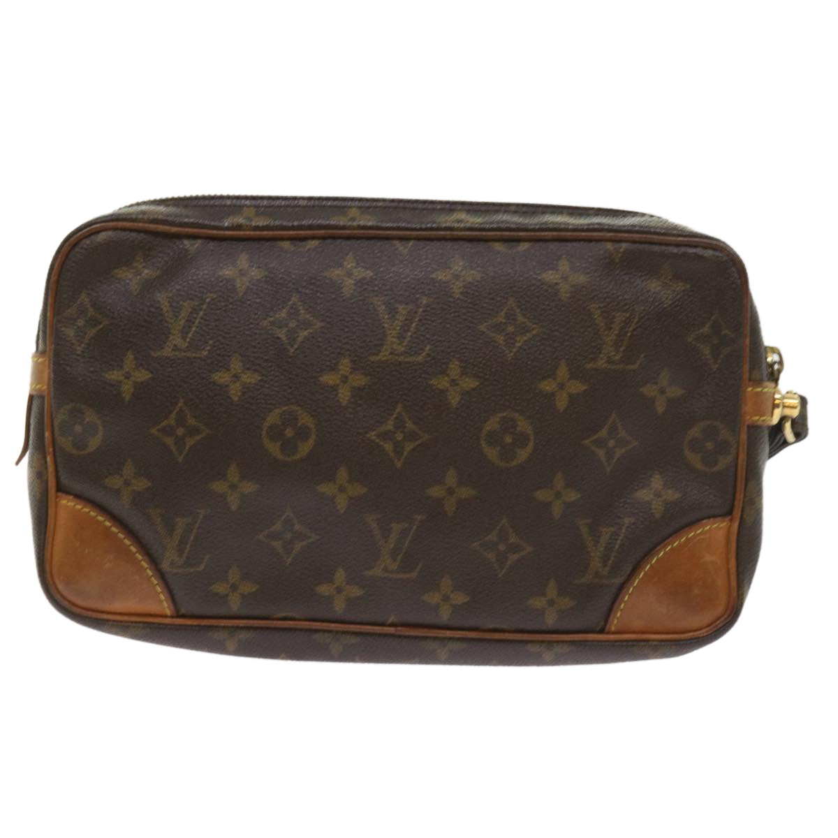 LOUIS VUITTON Monogram Marly Dragonne GM Clutch Bag M51825 LV Auth am5206 - 0