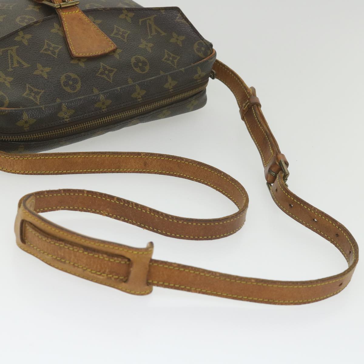 LOUIS VUITTON Monogram Jeune Fille GM Shoulder Bag M51225 LV Auth am5212