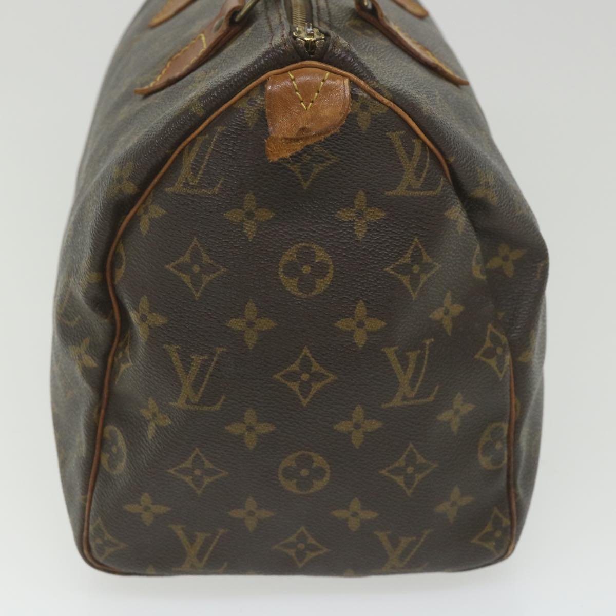 LOUIS VUITTON Monogram Speedy 30 Hand Bag M41526 LV Auth am5214