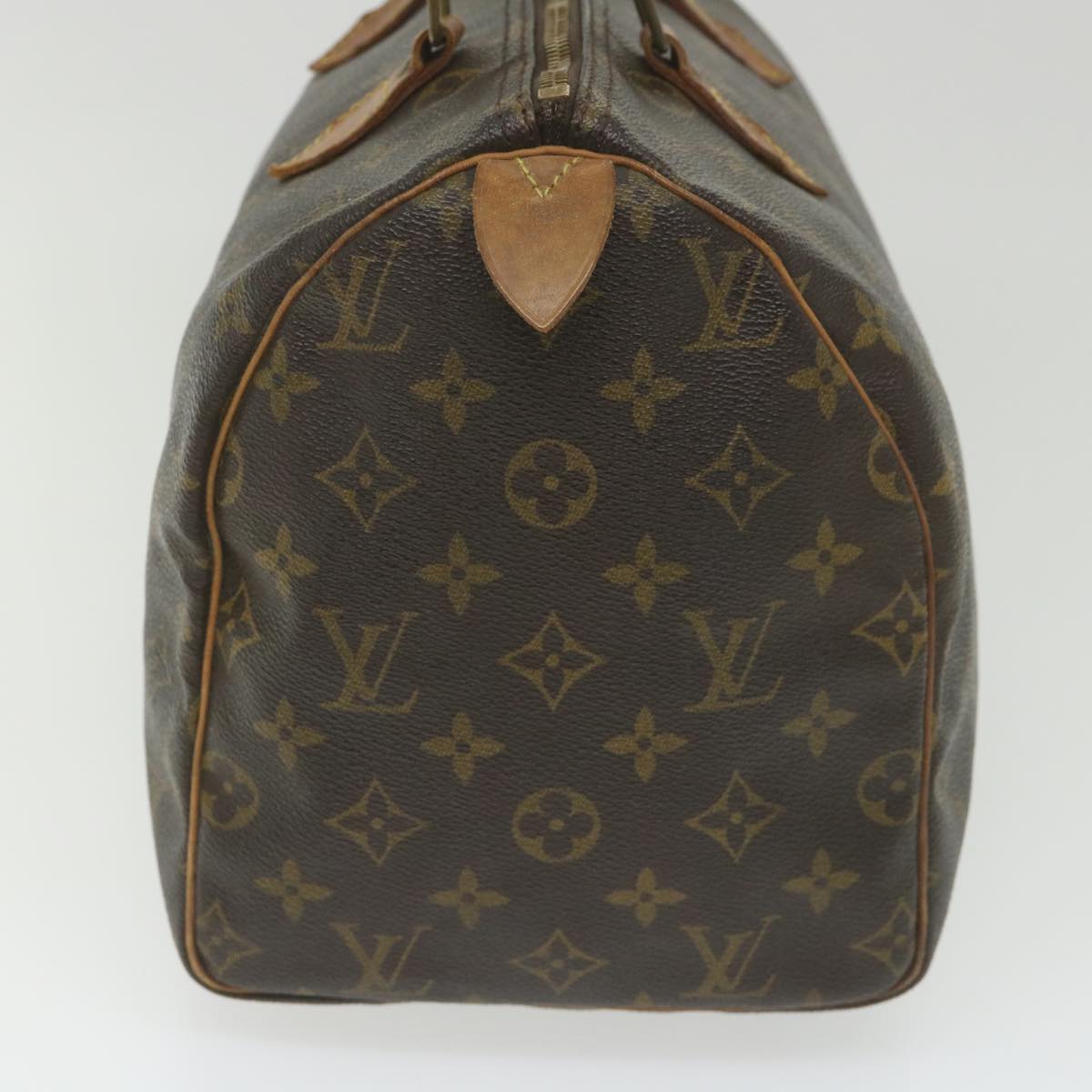 LOUIS VUITTON Monogram Speedy 30 Hand Bag M41526 LV Auth am5214