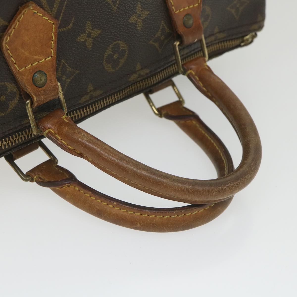 LOUIS VUITTON Monogram Speedy 30 Hand Bag M41526 LV Auth am5214