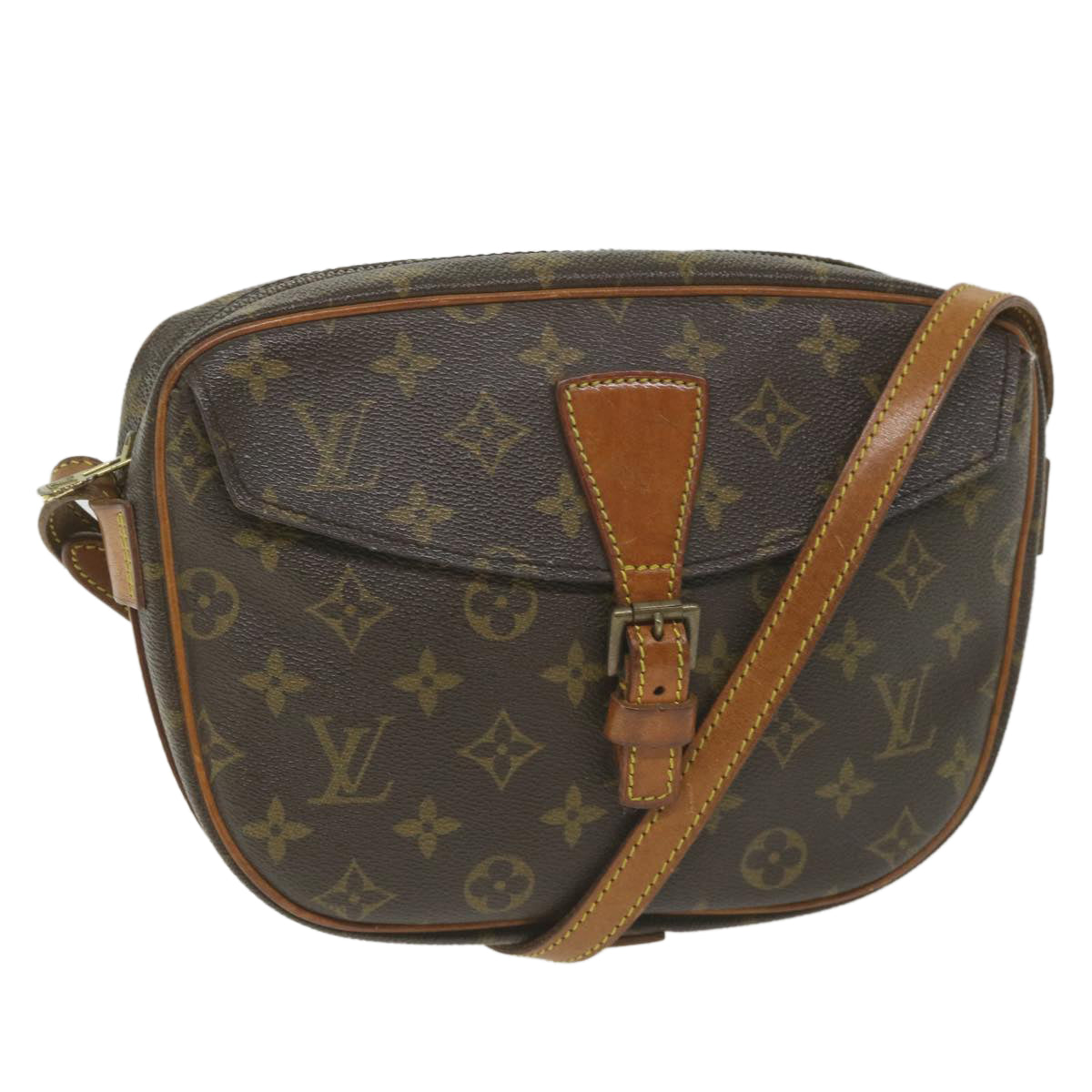 LOUIS VUITTON Monogram Jeune Fille MM Shoulder Bag M51226 LV Auth am5219