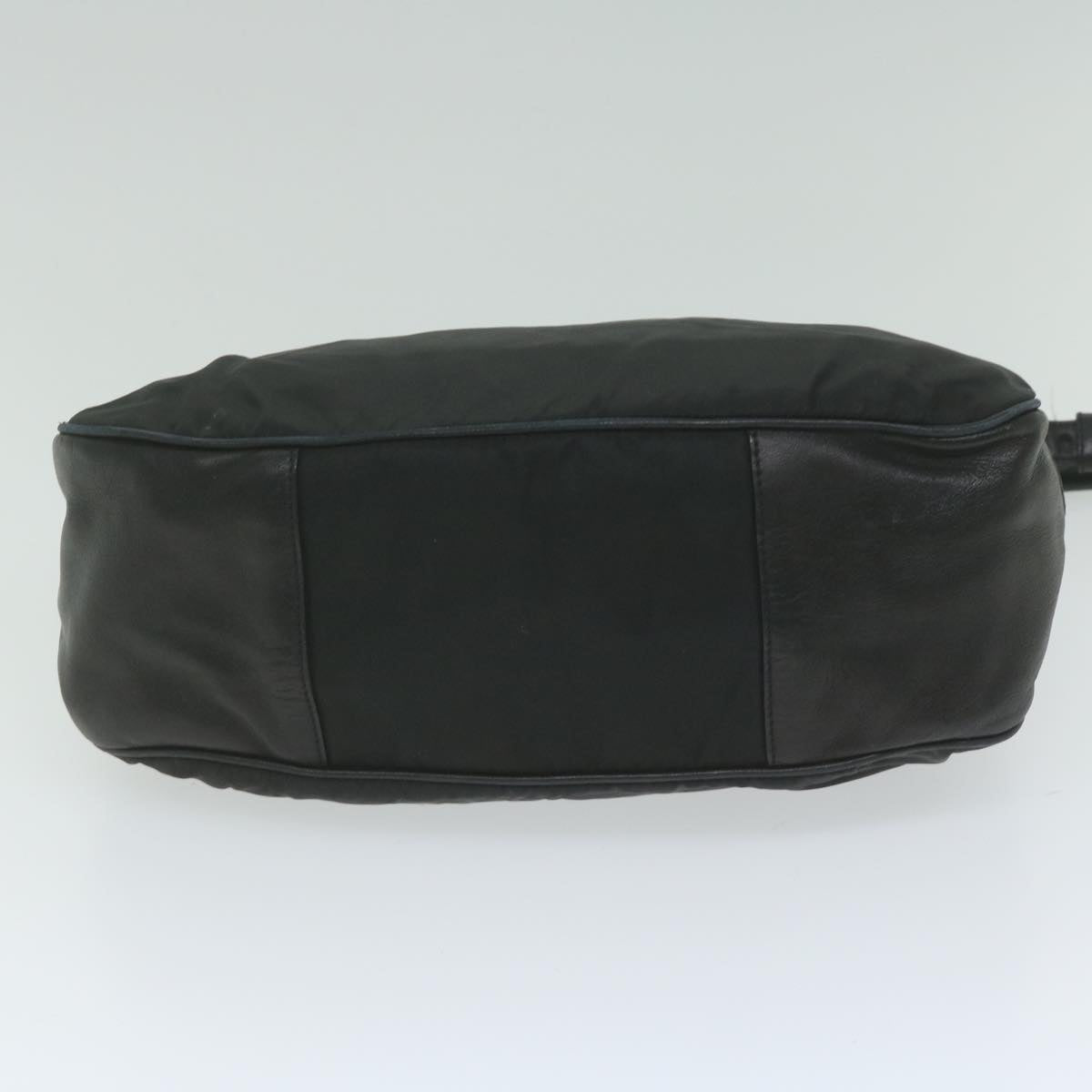 PRADA Shoulder Bag Nylon Black Auth am5243