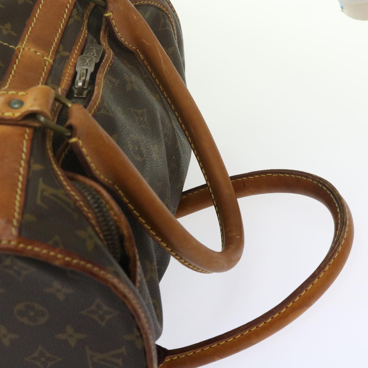 LOUIS VUITTON Monogram Sac Shan 40 Pet Carry Vintage M42024 LV Auth am5259