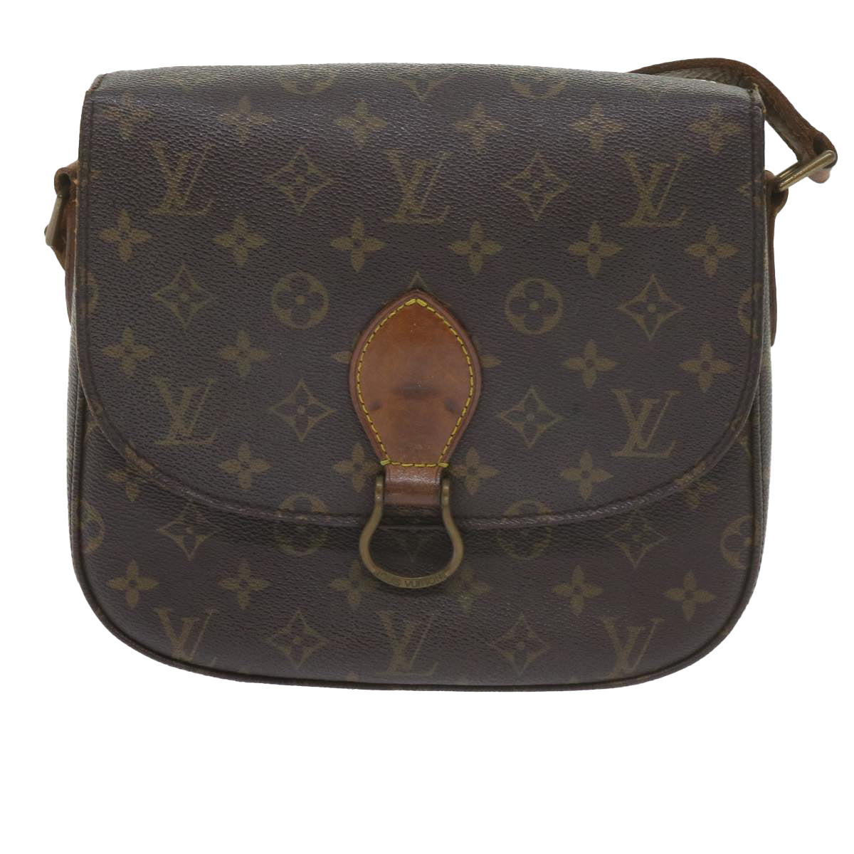 LOUIS VUITTON Monogram Saint Cloud GM Shoulder Bag M51242 LV Auth am5262