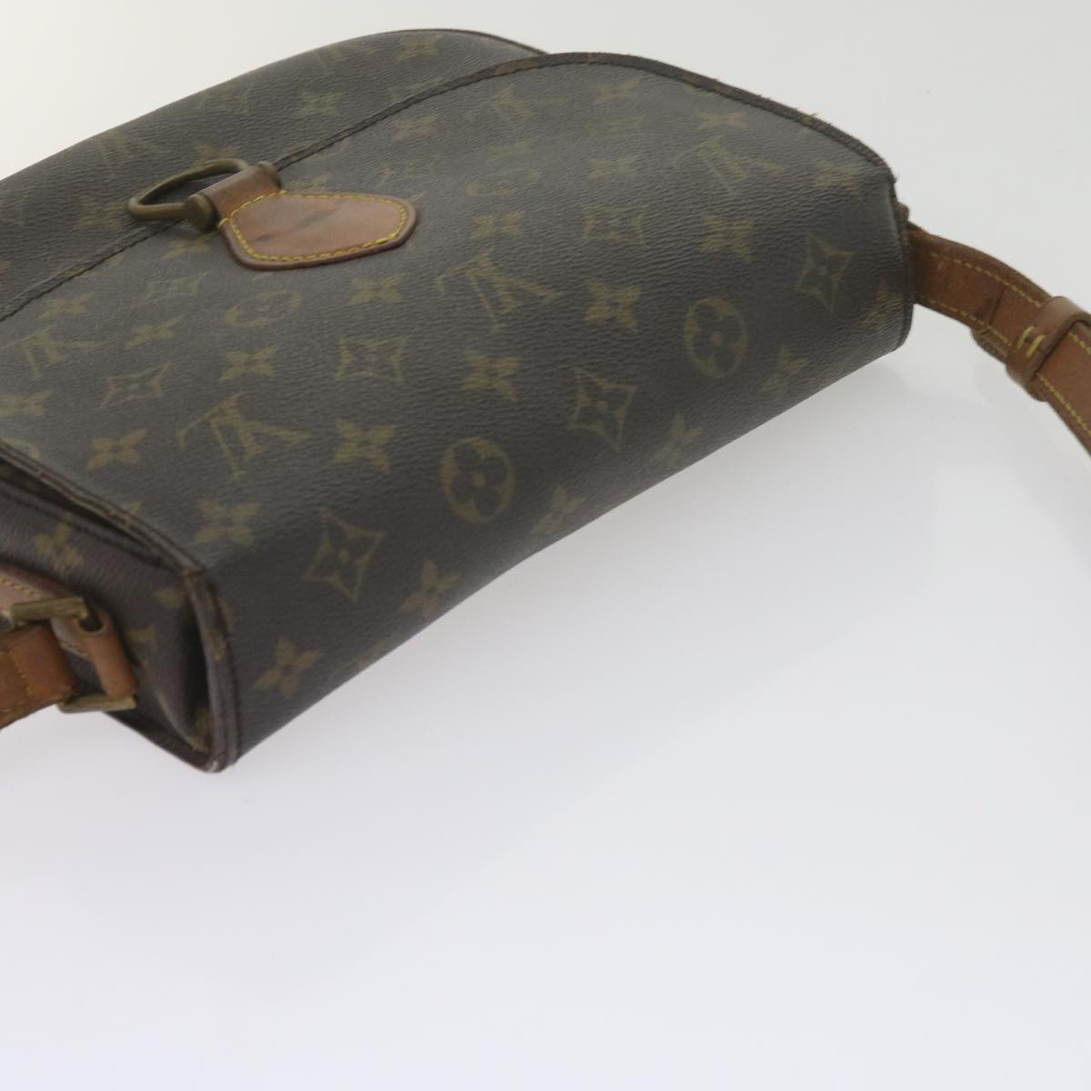 LOUIS VUITTON Monogram Saint Cloud GM Shoulder Bag M51242 LV Auth am5262