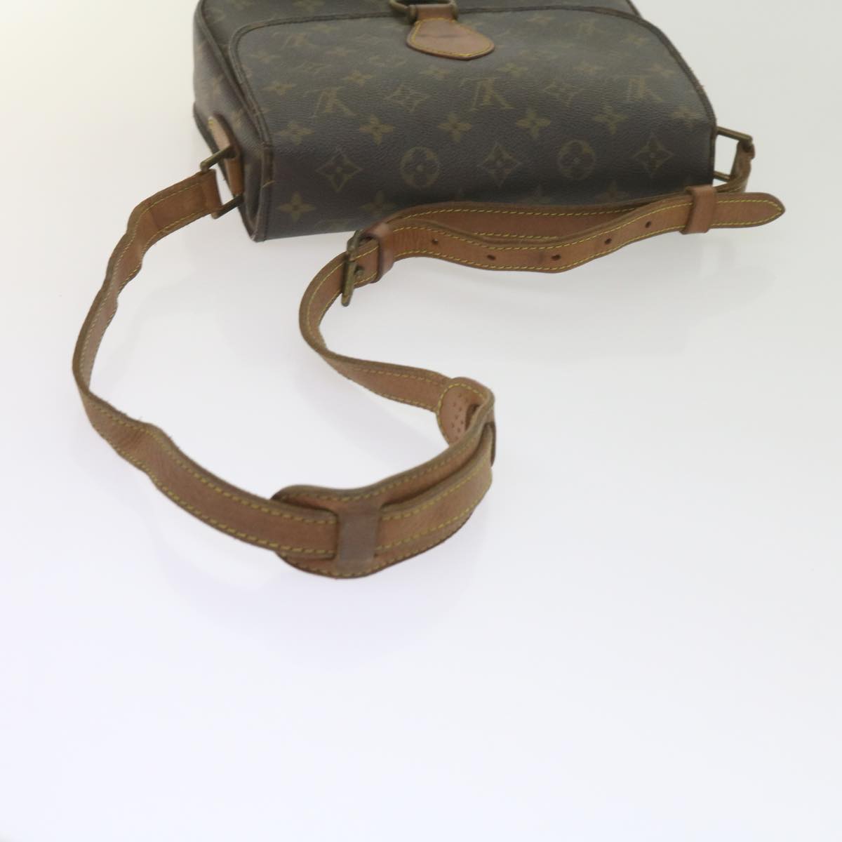 LOUIS VUITTON Monogram Saint Cloud GM Shoulder Bag M51242 LV Auth am5262