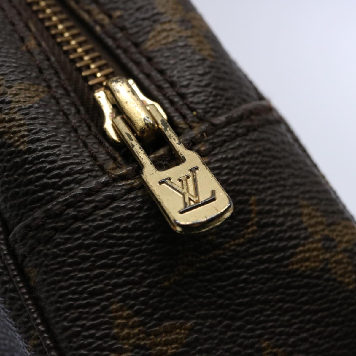 LOUIS VUITTON Monogram Trousse Toilette 23 Clutch Bag M47524 LV Auth am5264