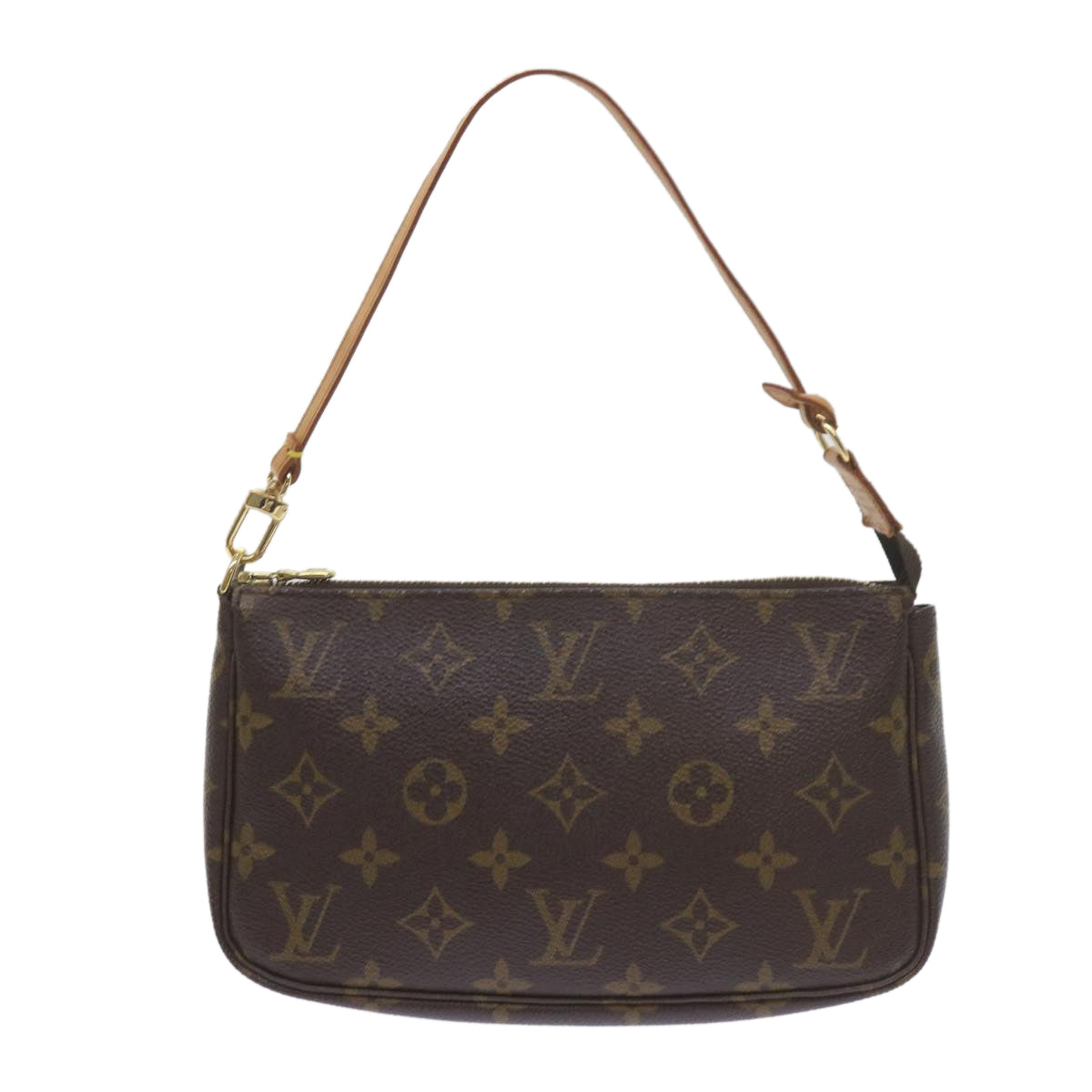 LOUIS VUITTON Monogram Pochette Accessoires Pouch 2way M51980 LV Auth am5273