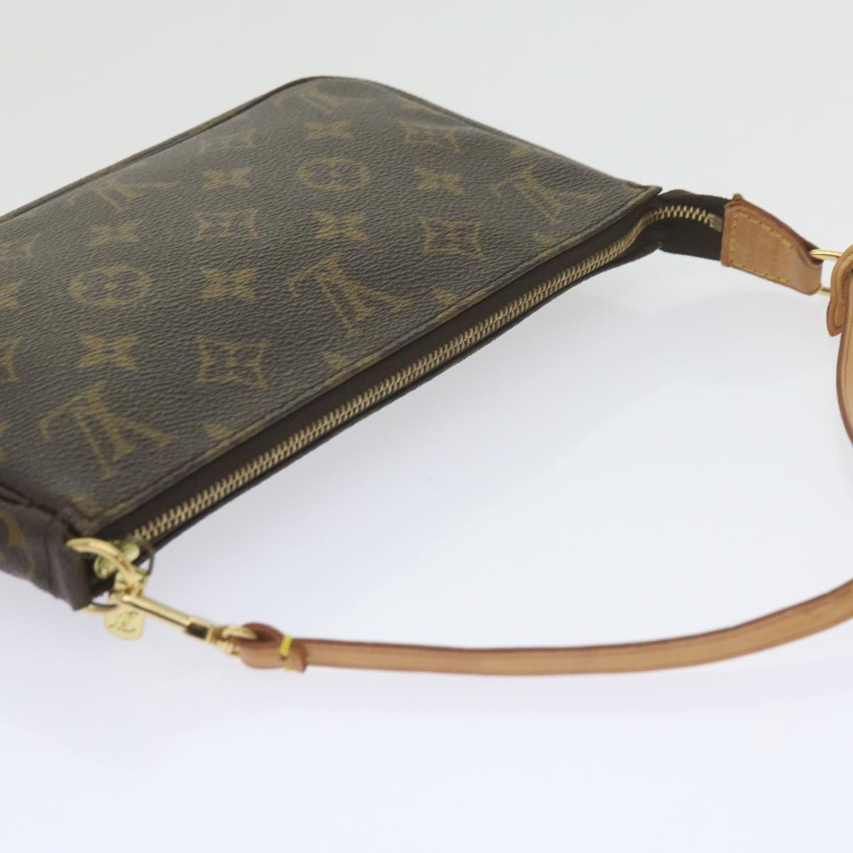 LOUIS VUITTON Monogram Pochette Accessoires Pouch 2way M51980 LV Auth am5273