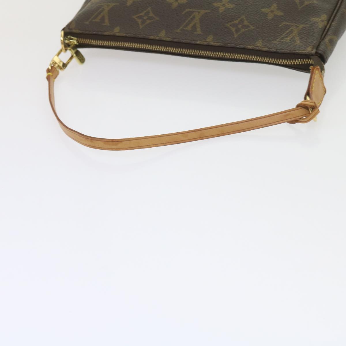 LOUIS VUITTON Monogram Pochette Accessoires Pouch 2way M51980 LV Auth am5273