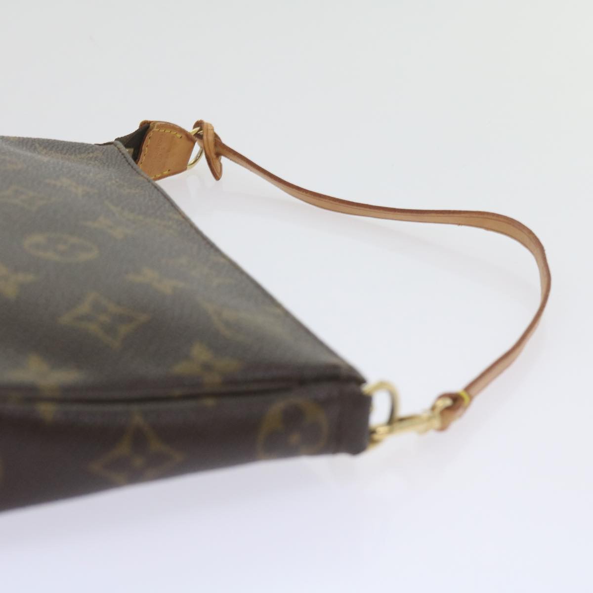 LOUIS VUITTON Monogram Pochette Accessoires Pouch 2way M51980 LV Auth am5273