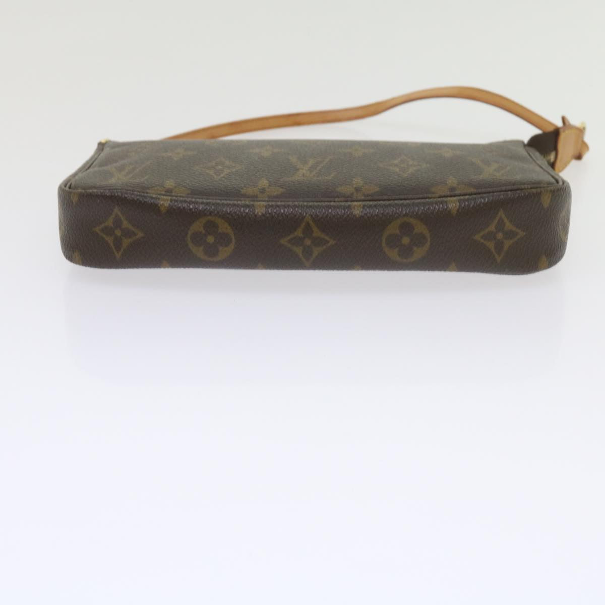 LOUIS VUITTON Monogram Pochette Accessoires Pouch 2way M51980 LV Auth am5273