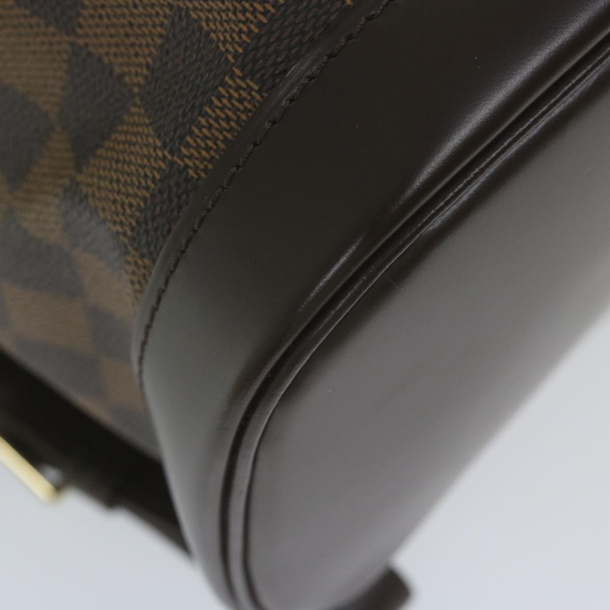 LOUIS VUITTON Damier Ebene Montsouris GM Backpack N51139 LV Auth am5291A