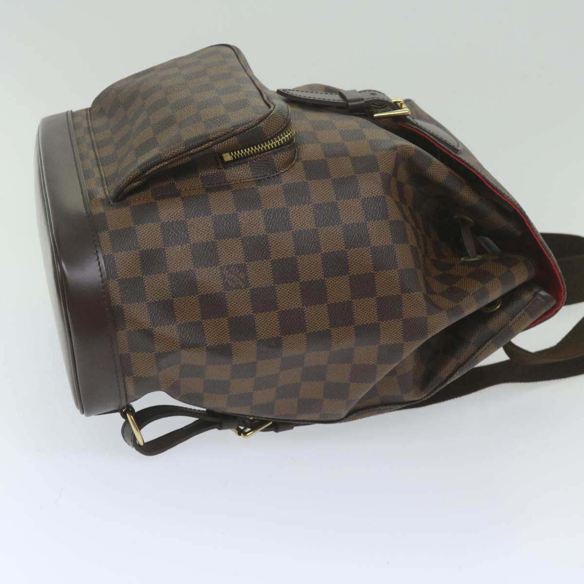 LOUIS VUITTON Damier Ebene Montsouris GM Backpack N51139 LV Auth am5291A