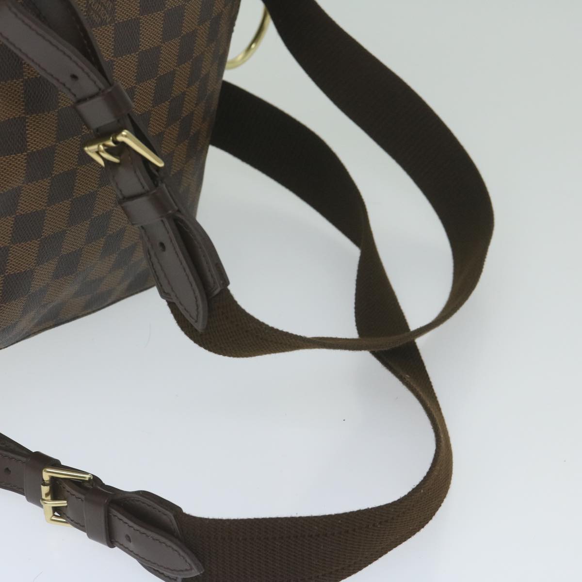 LOUIS VUITTON Damier Ebene Montsouris GM Backpack N51139 LV Auth am5291A