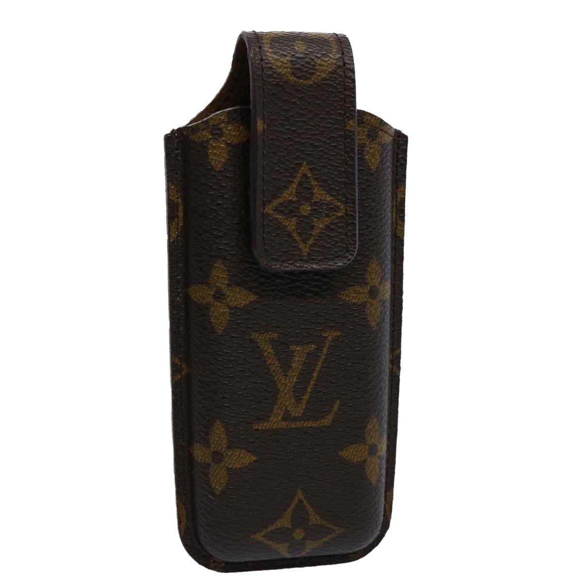 LOUIS VUITTON Monogram Etui Telephonne Japon Cell Phone Case M63050 Auth am5293